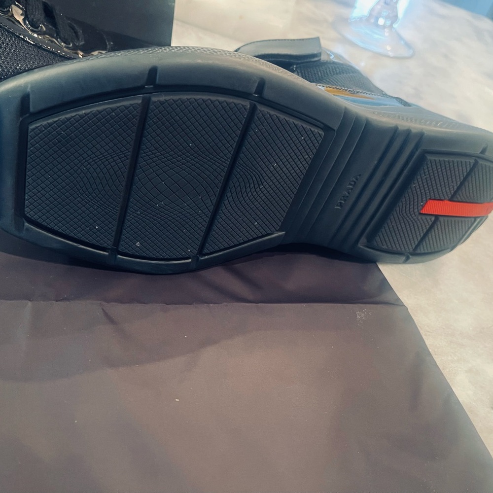 Prada American Cup Bike Hightop Men's Sneakers - Authentic!! Price Drop!! - Picture 5 of 7